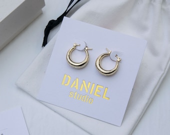 100 tarjetas de exhibición de joyería personalizadas: empaquetado de aretes personalizado