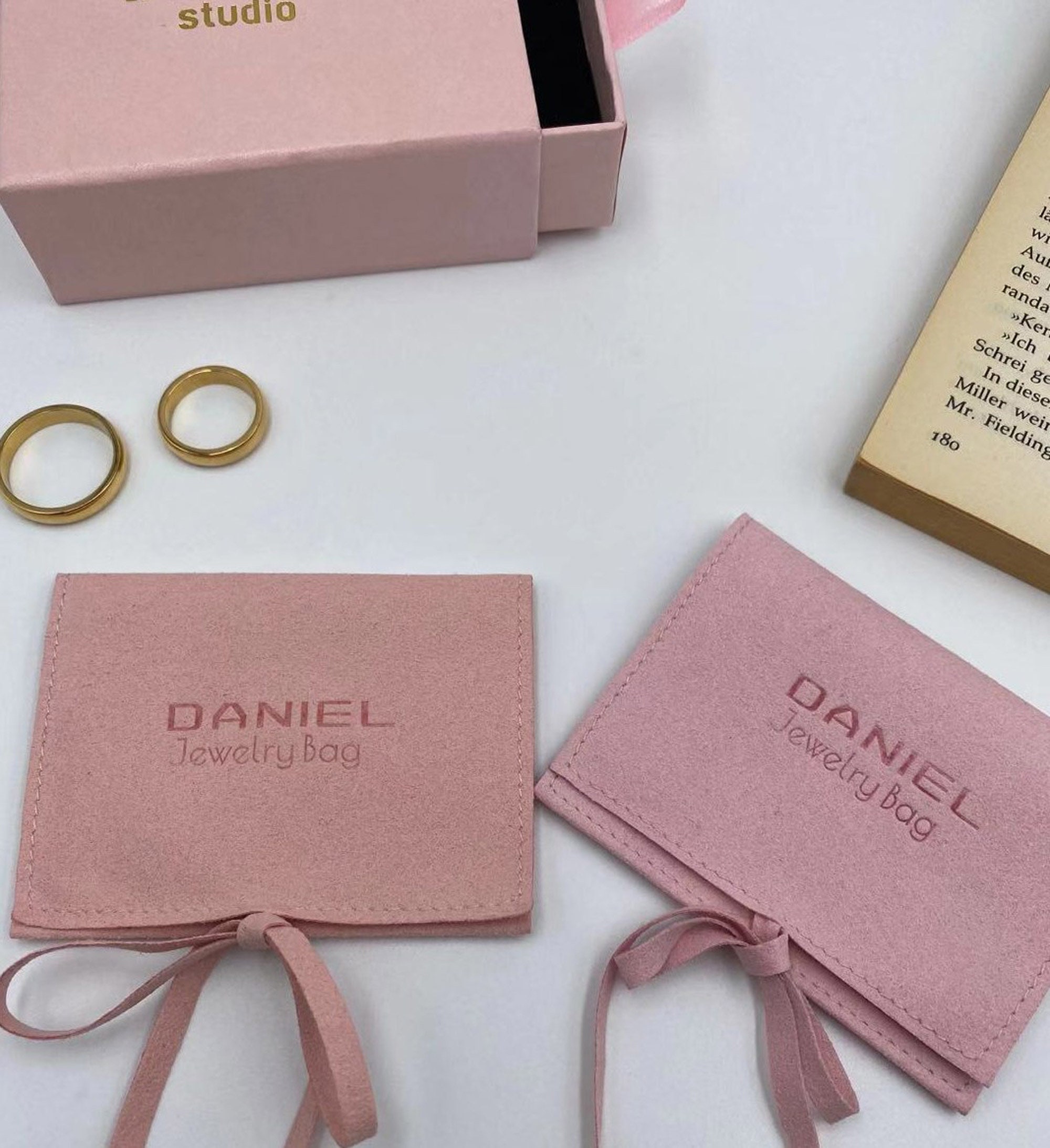 50pcs Custom Jewelry Bag Jewelry Gift Pouch Jewelry Storage Etsy