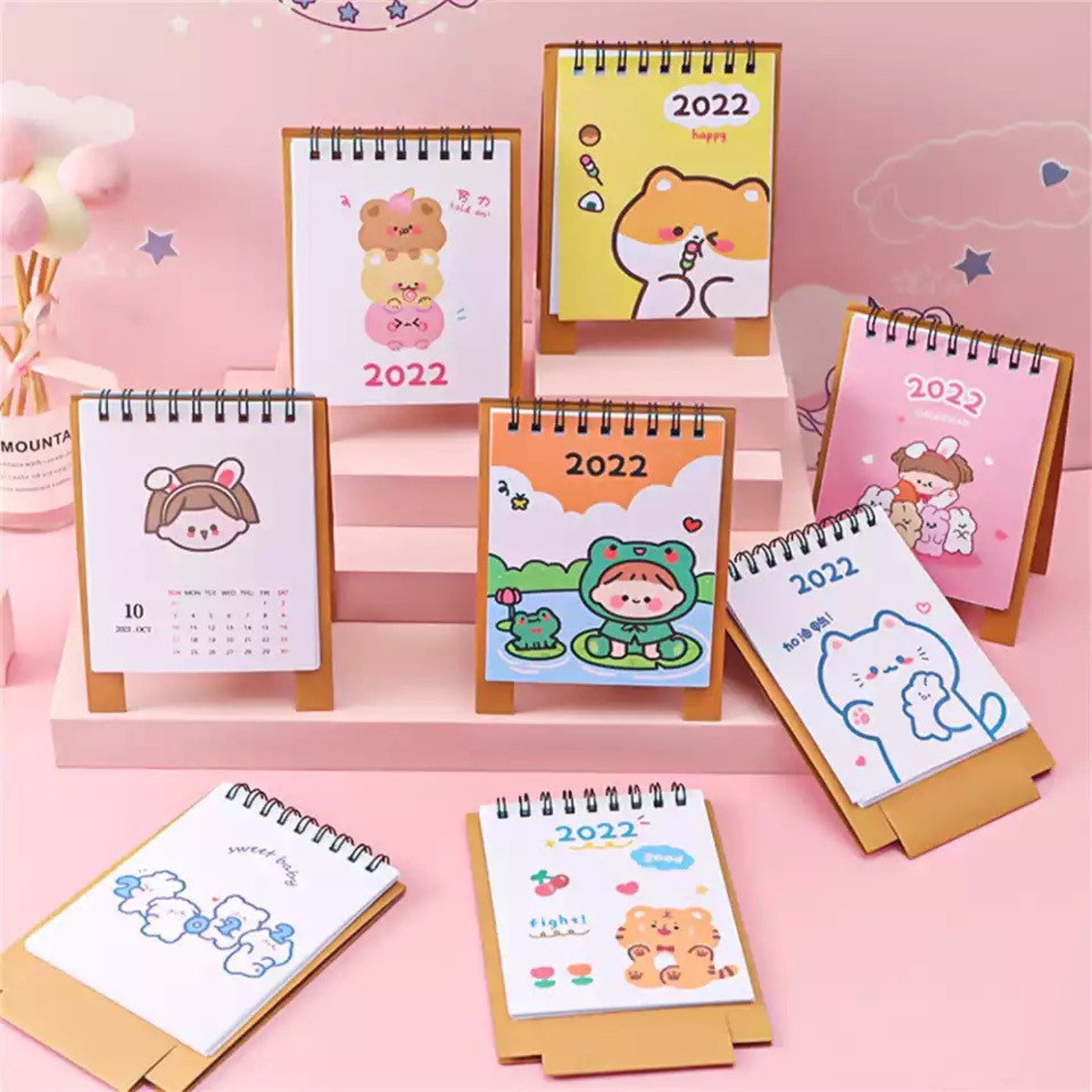 Cute Desk Calendar Customize And Print