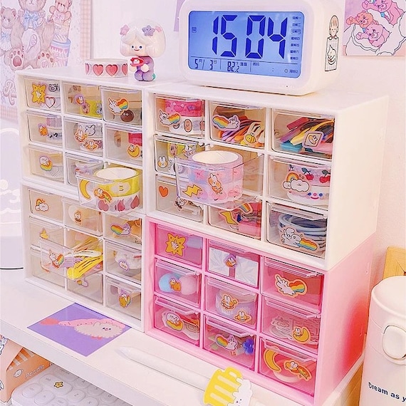 Stationery Mini Washi Tape Dispenser Kawaii Portable Plastic