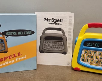 Toy Story Mr Spell box and instruction manual