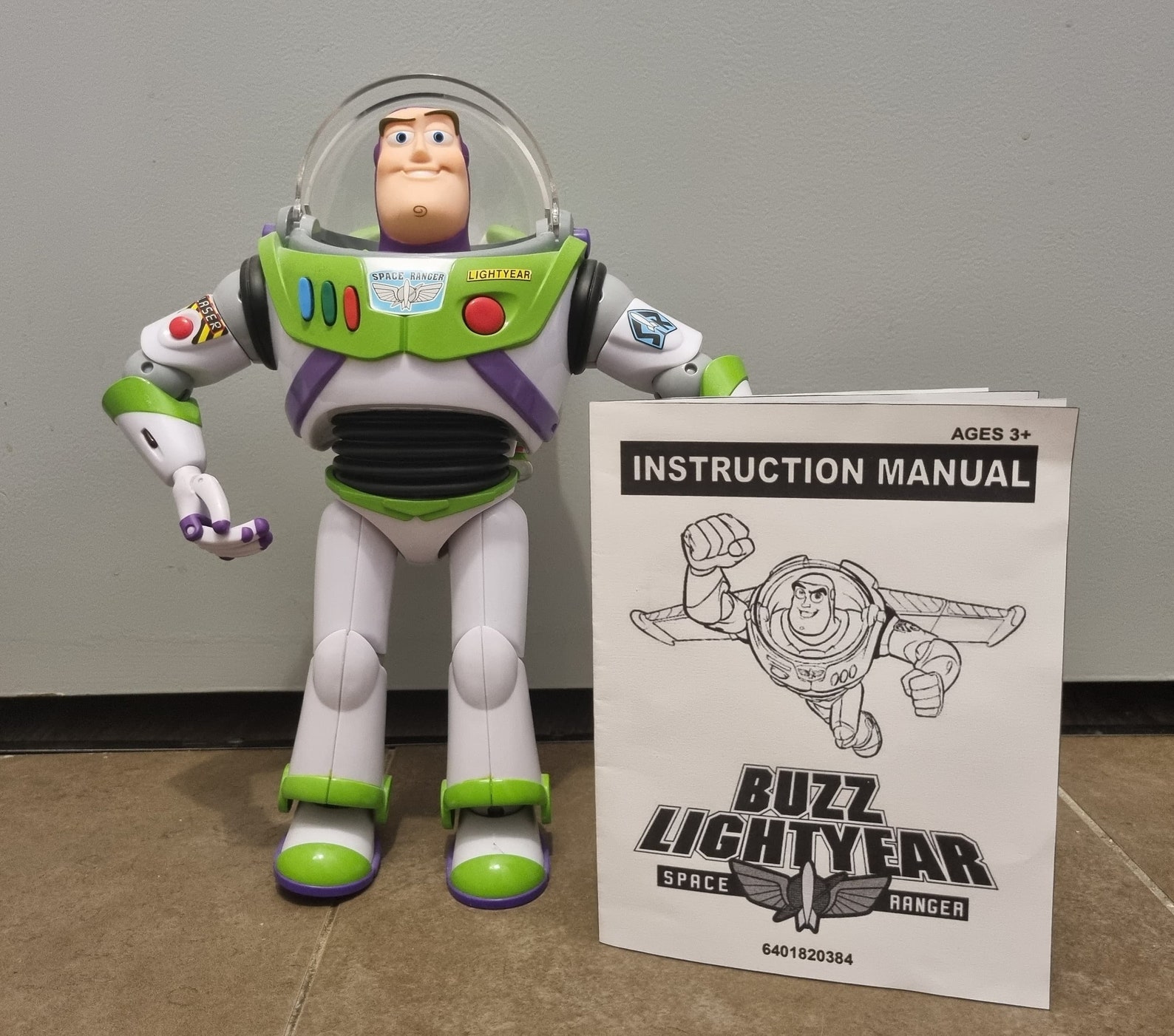 buzz lightyear instruction manual toy story 3