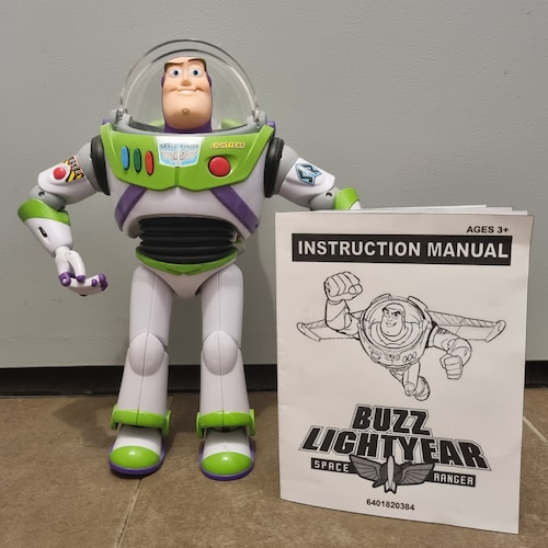 Toy Story Instruction Manual Buzz Lightyear Etsy