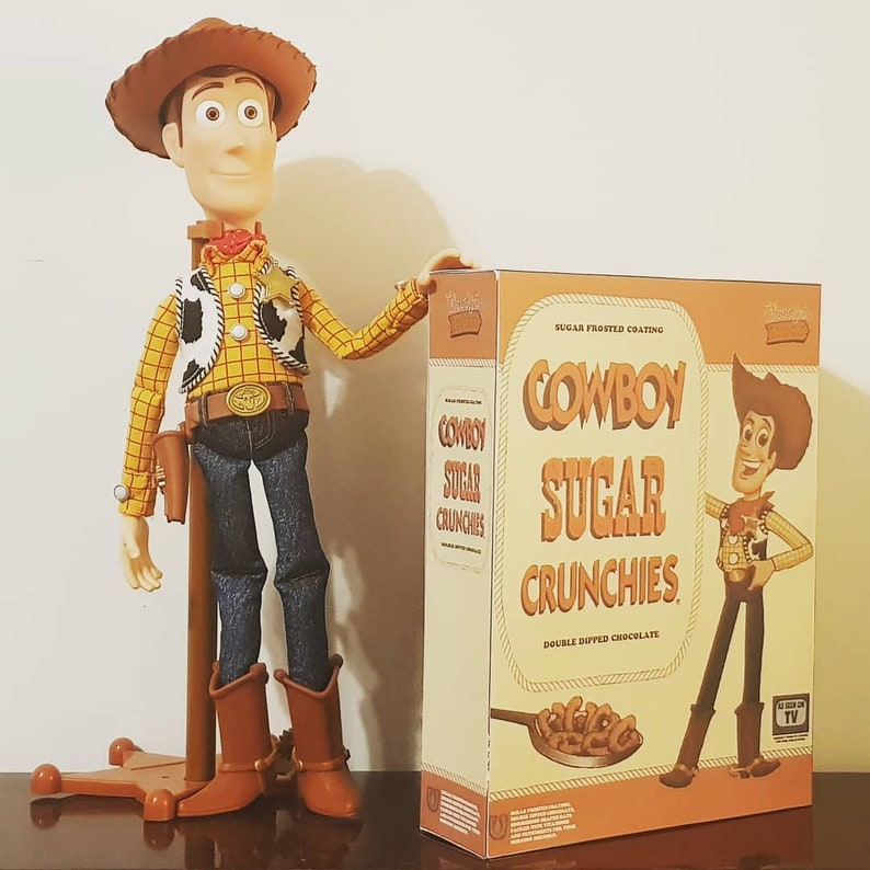 Toy Story Woody's Roundup Cowboy Sugar Crunchies Etsy