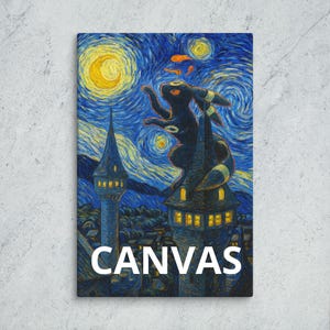 Starry Night Umbreon VMAX – Canvas