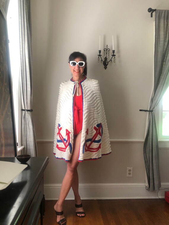 1930s Chenille Beach Cover Up