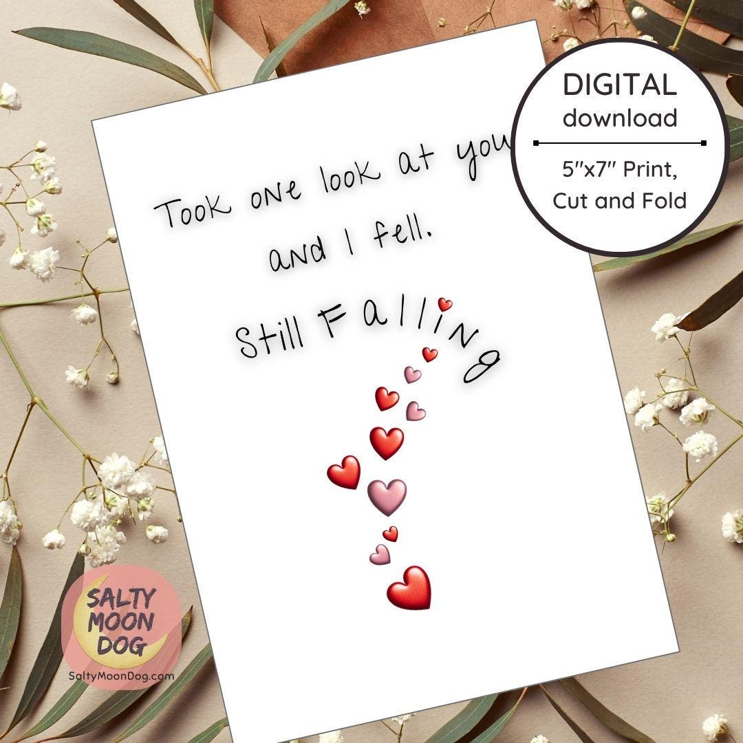 Timeless Anniversary Card, Love Card for Him, Card for Her, I Love You ...