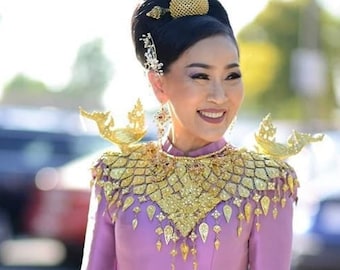 Thai Costume Accessories, Ancient Design Jewelry