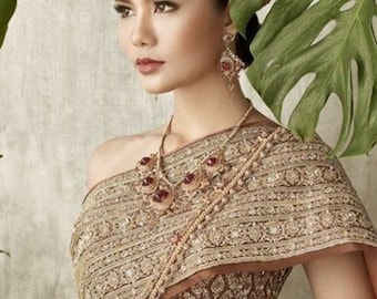 Embroidery Lace Sash - Thai Traditional Custom