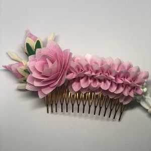 New Hair Pin Wedding Garland Flower Artificial Fabric Thai Wedding Costume