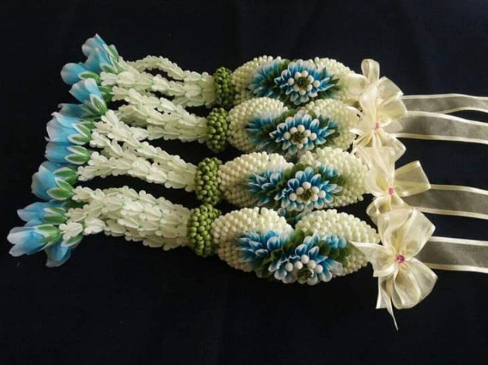 Wedding Garland Thailand Flower Thai Wedding Tradition Both Etsy