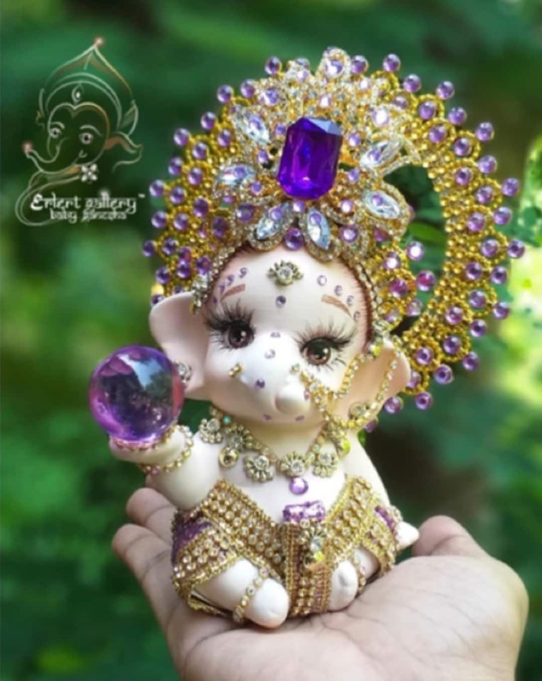 Ganesh Statue, Baby Ganesha Statue, Lord Ganesh Statue,10 Inches,fine