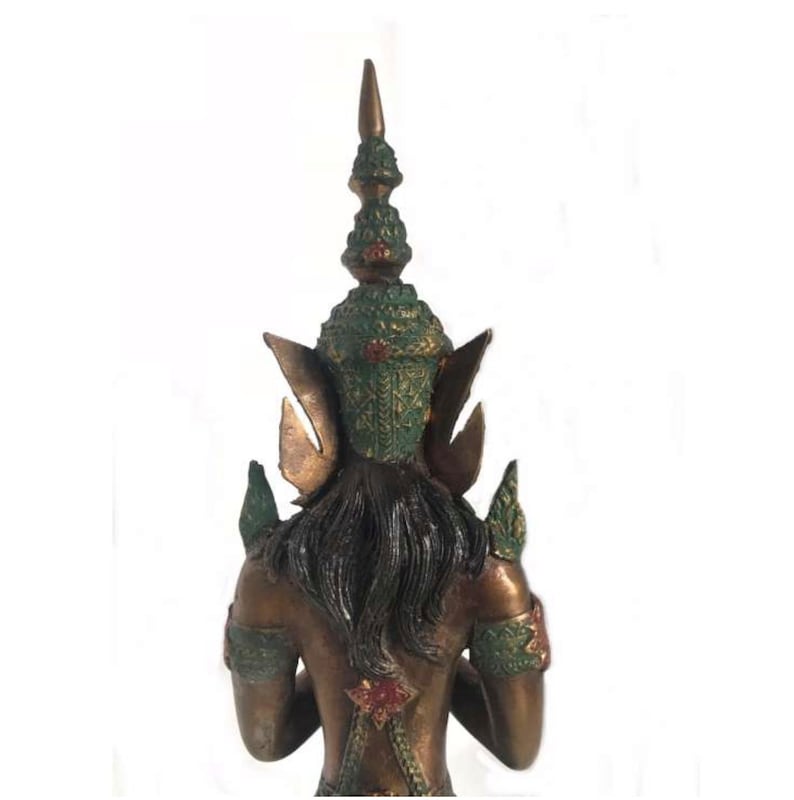 Oriental Furniture Teppanom Thai Angel Statue 30 Cm Thai Etsy