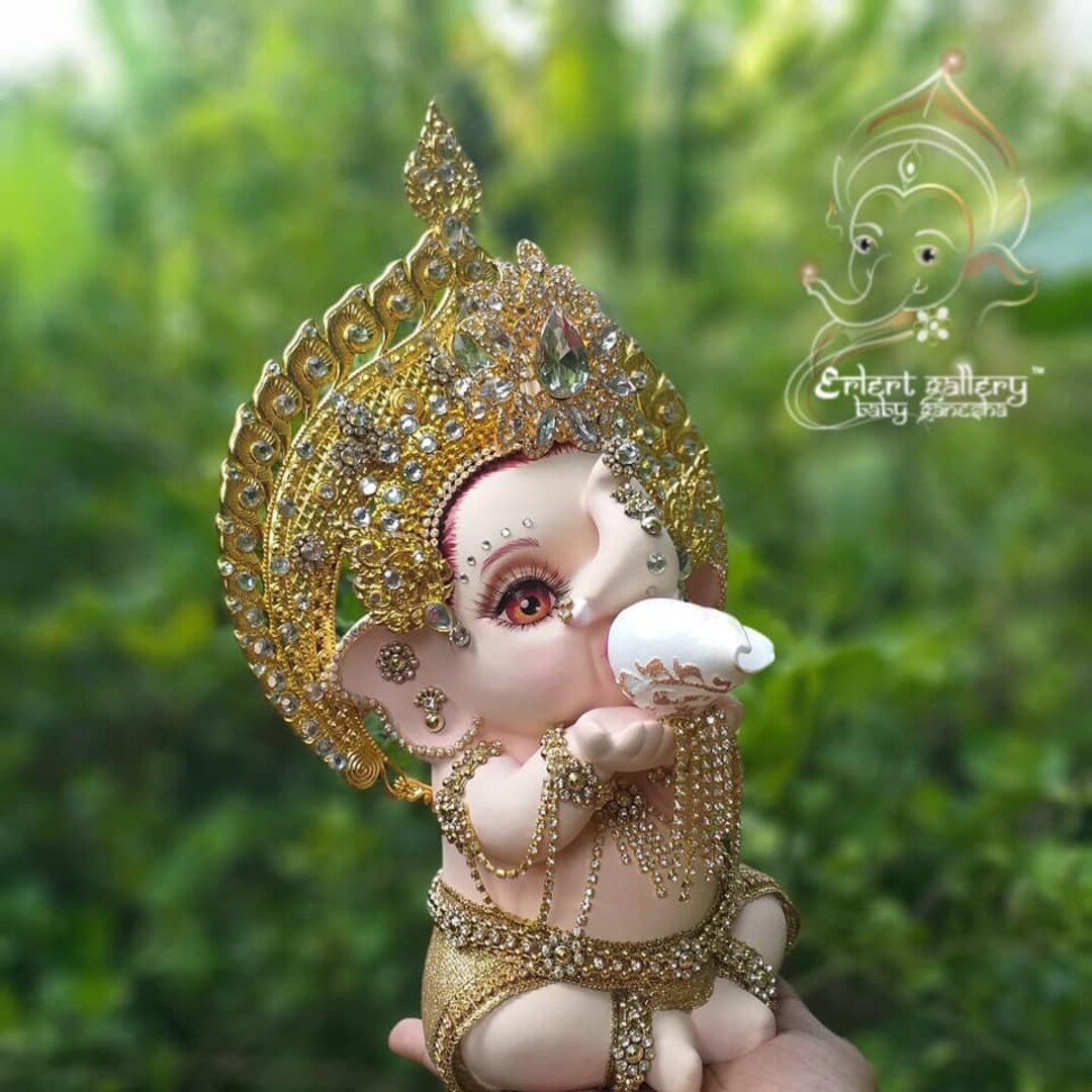 Ganesh Statue Baby Ganesha Statue Lord Ganesh Statue 12 Inches fine Ganesh Statue Baby Ganesha Statue Lord Ganesh Statue 12 Inches fine