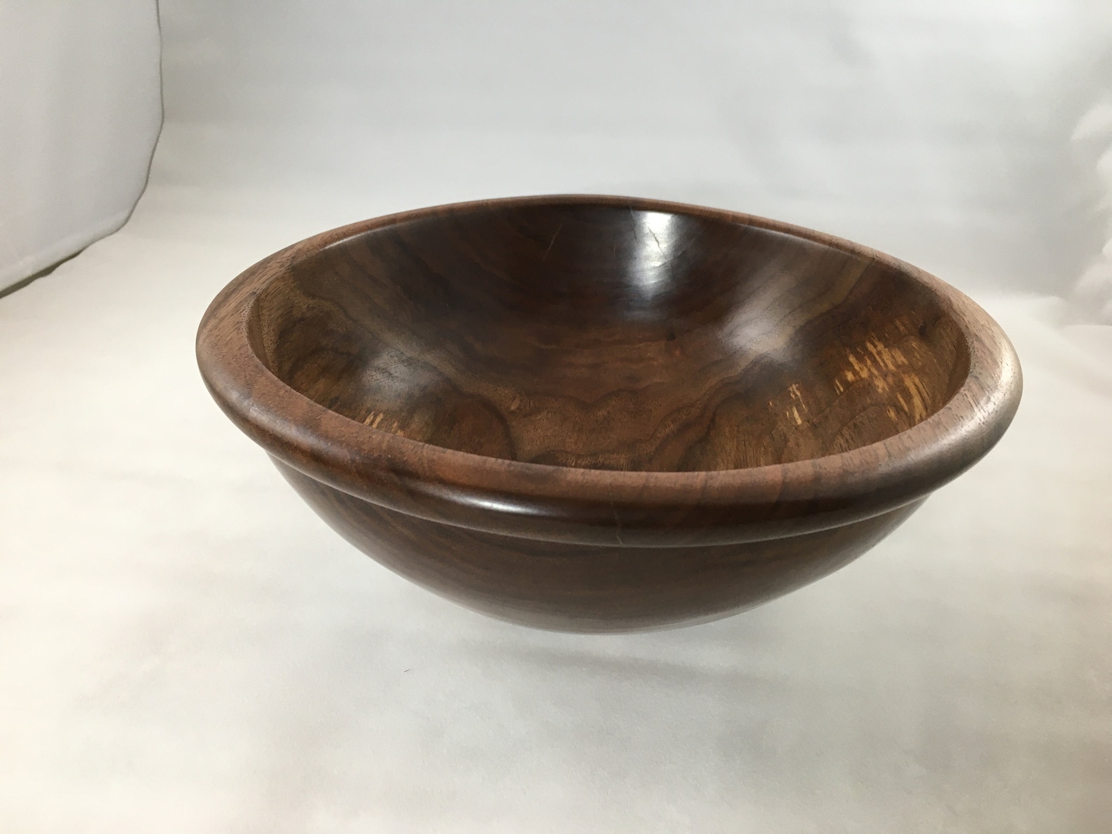 Handcrafted Walnut Bowl 9.5 X 3.25 Etsy