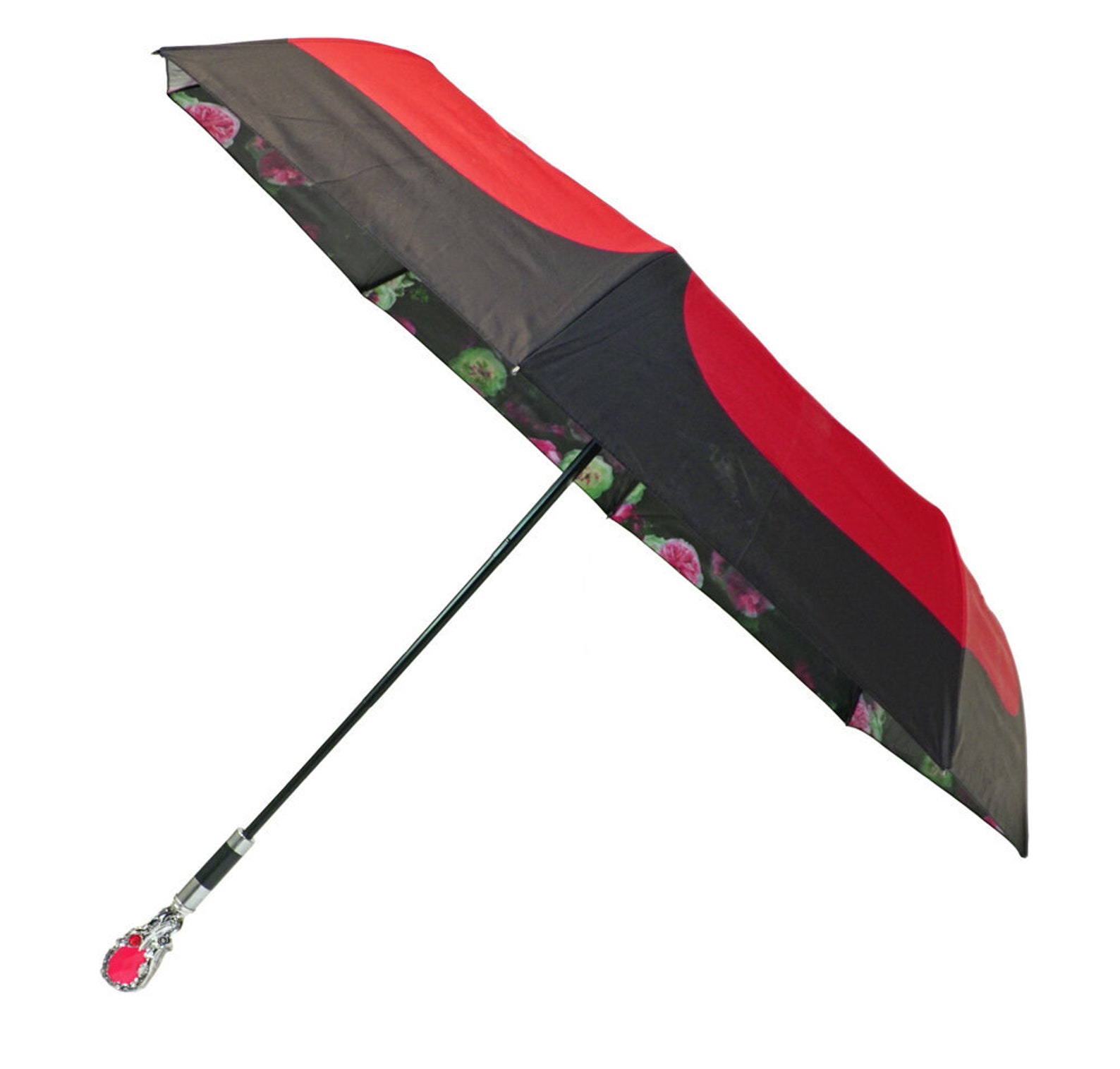 Fashionable Crystal Handle Umbrella Etsy