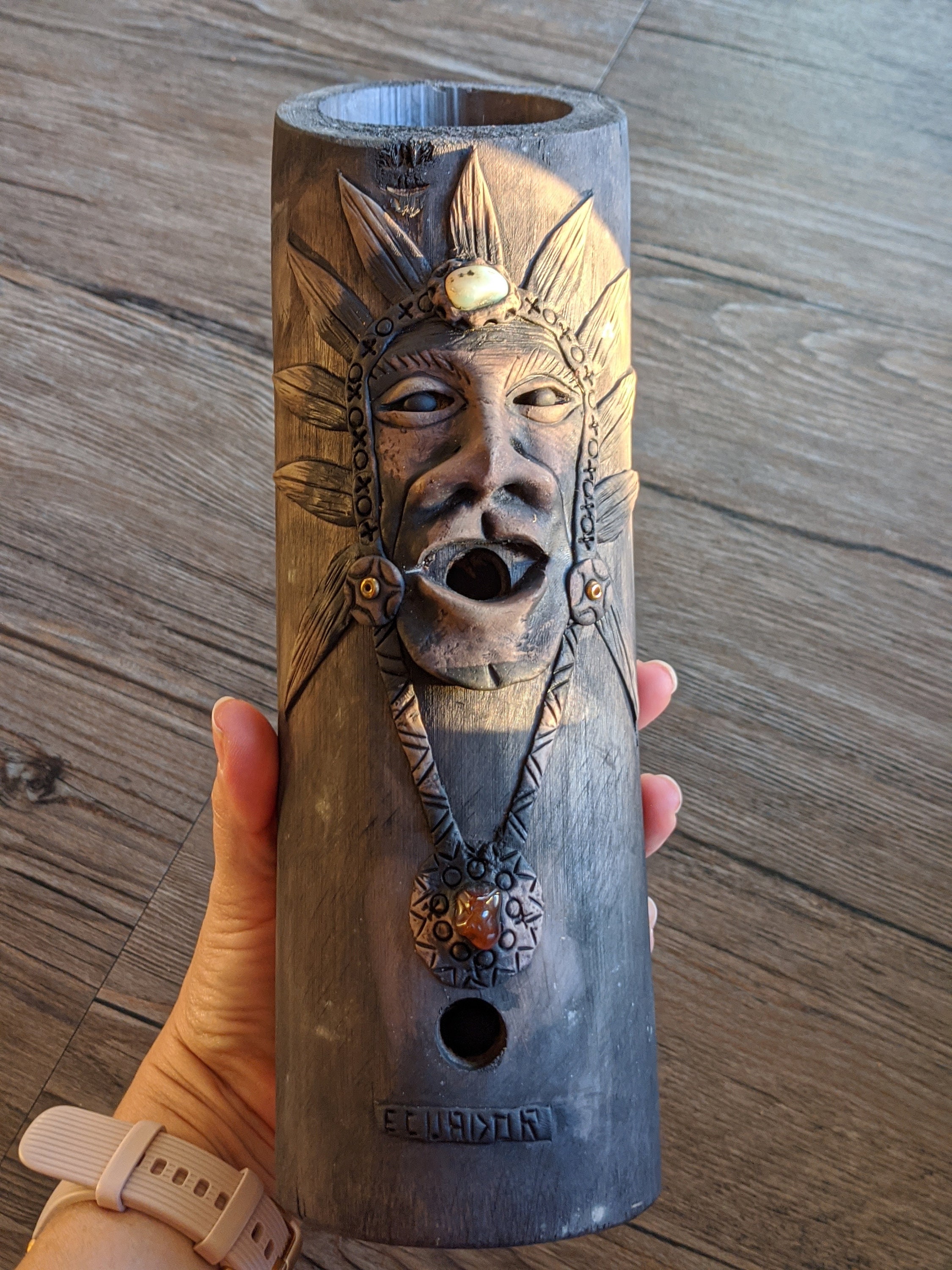 Handmade bamboo Incense Holder Etsy