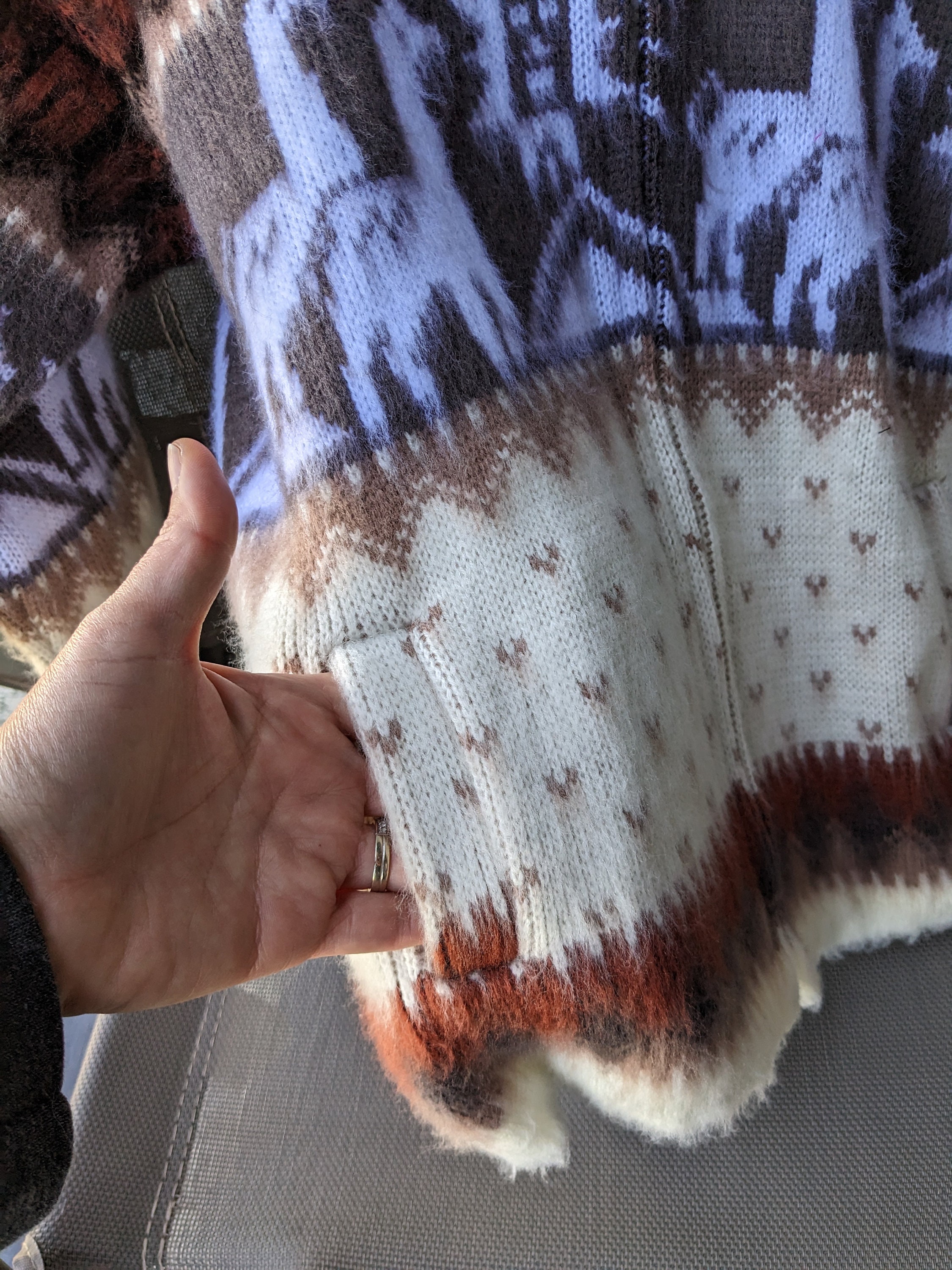 Handmade Alpaca Sweater Cardigan Hooded for Kids Etsy