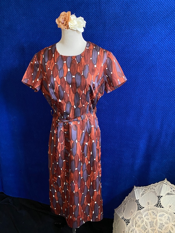 Vintage 1950s early 1960s pencil dress Wiggle dres