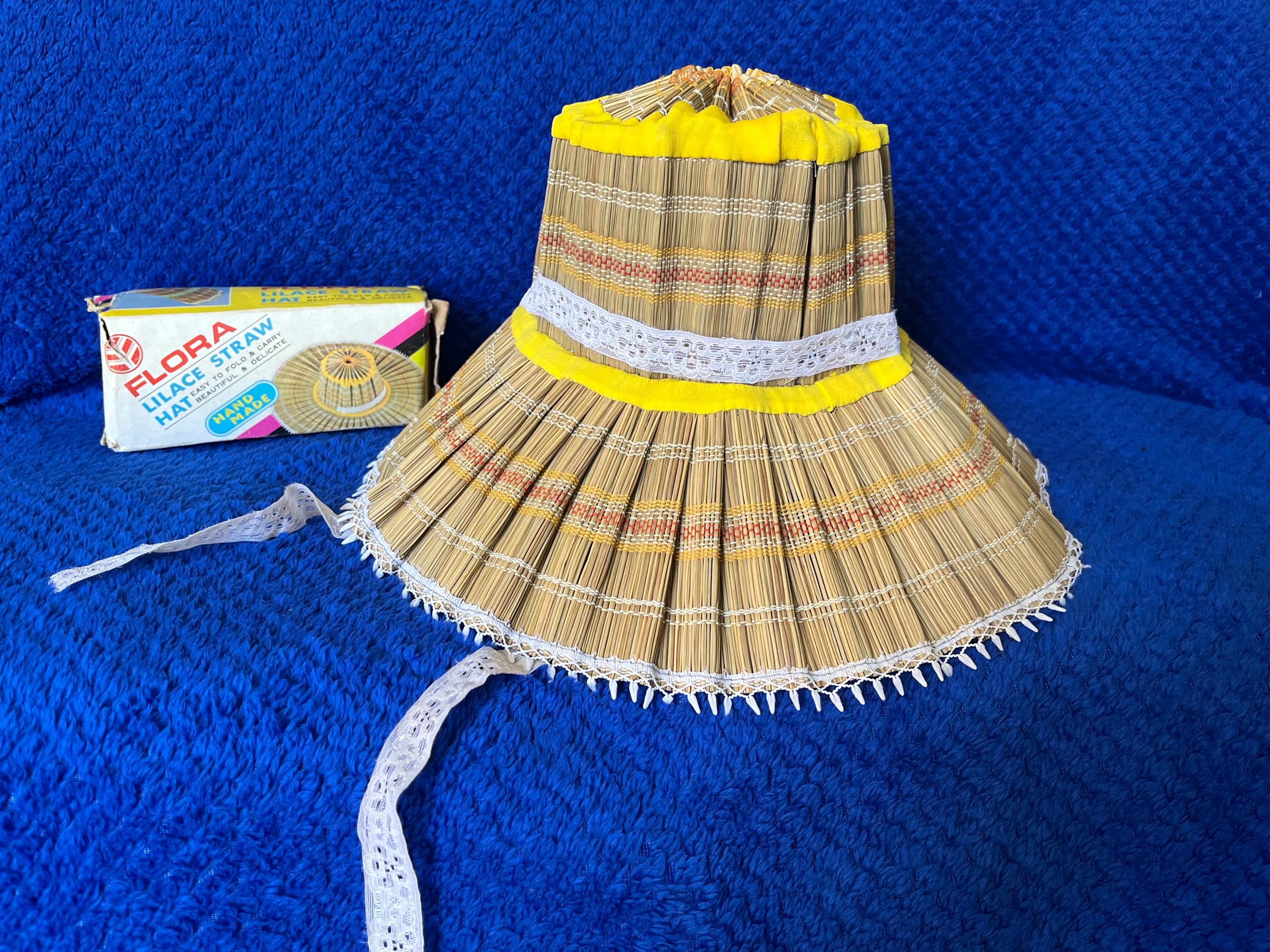 Vintage fold up collapsible hat vintage-collapsible-top-hats-  main image 4