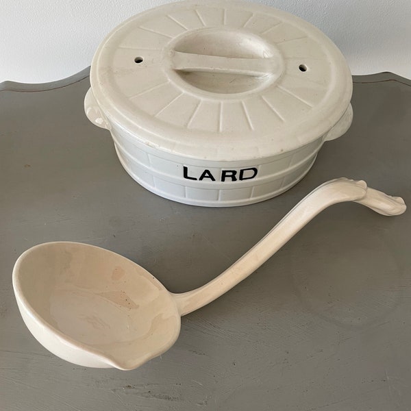 Ironstone Ladle Etsy