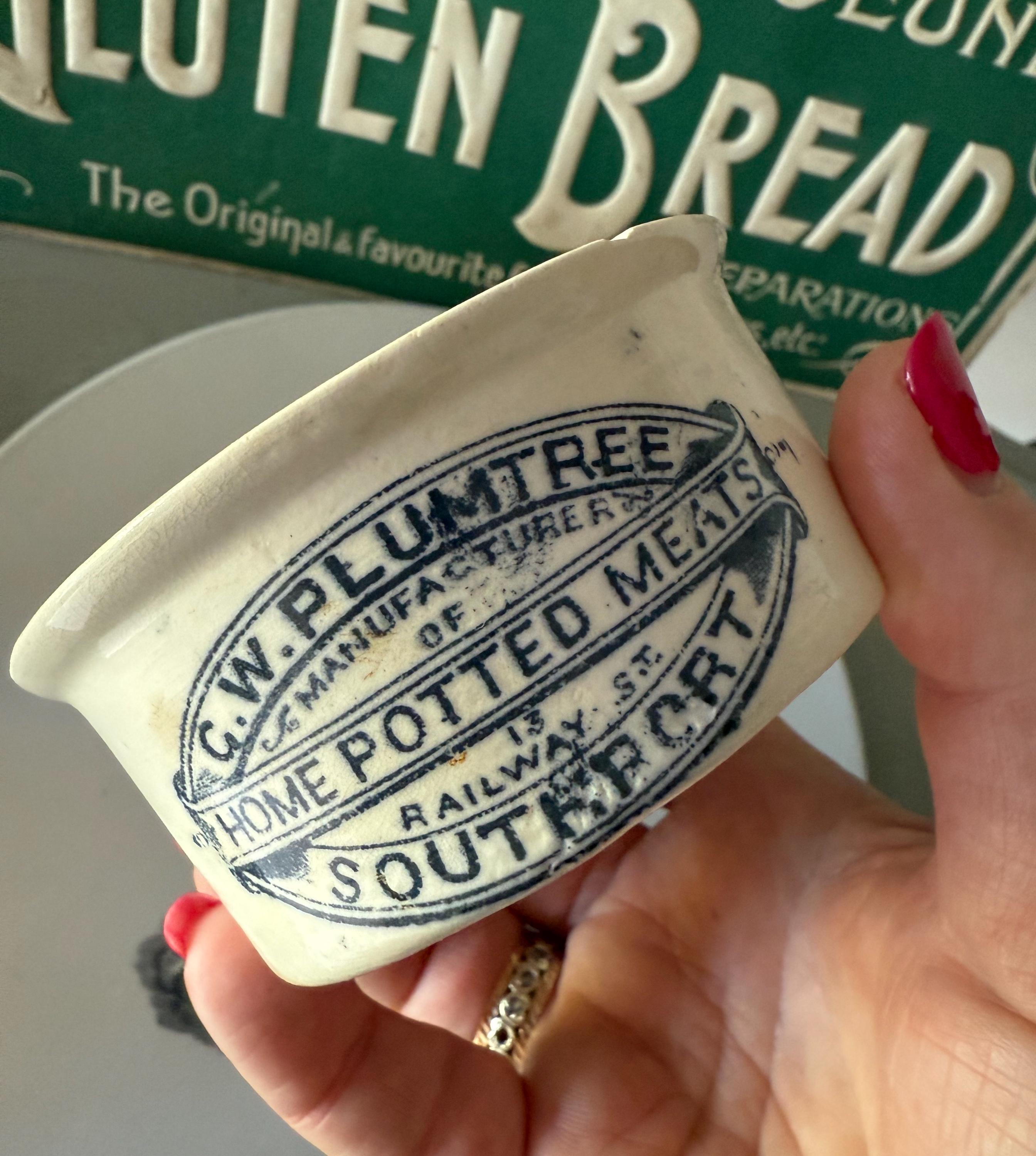 Plumtree Potted Meat Pot - Etsy Australia
