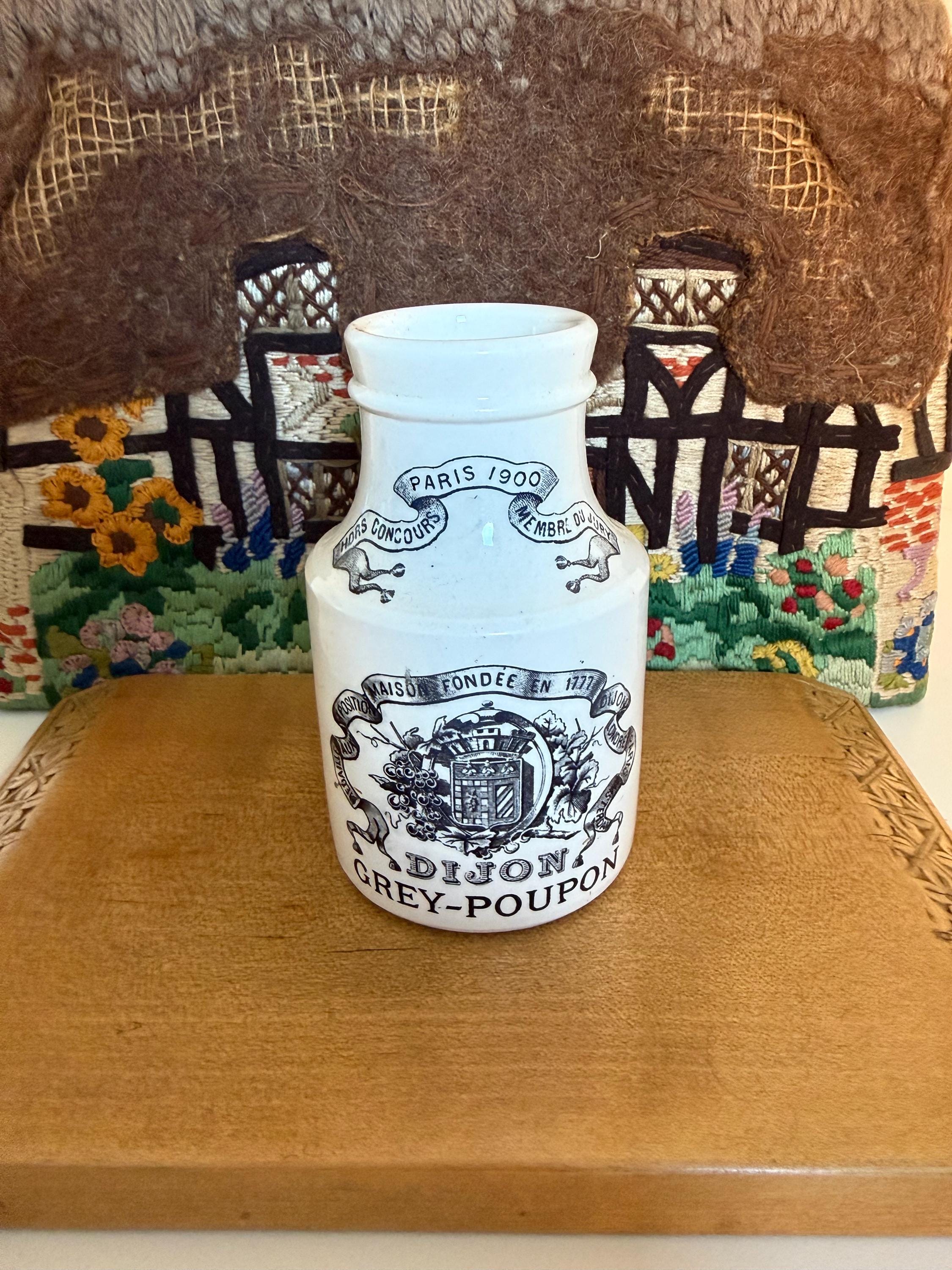 Dijon Mustard Jar - Etsy
