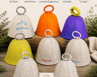 Felt hat – for leisure & sauna