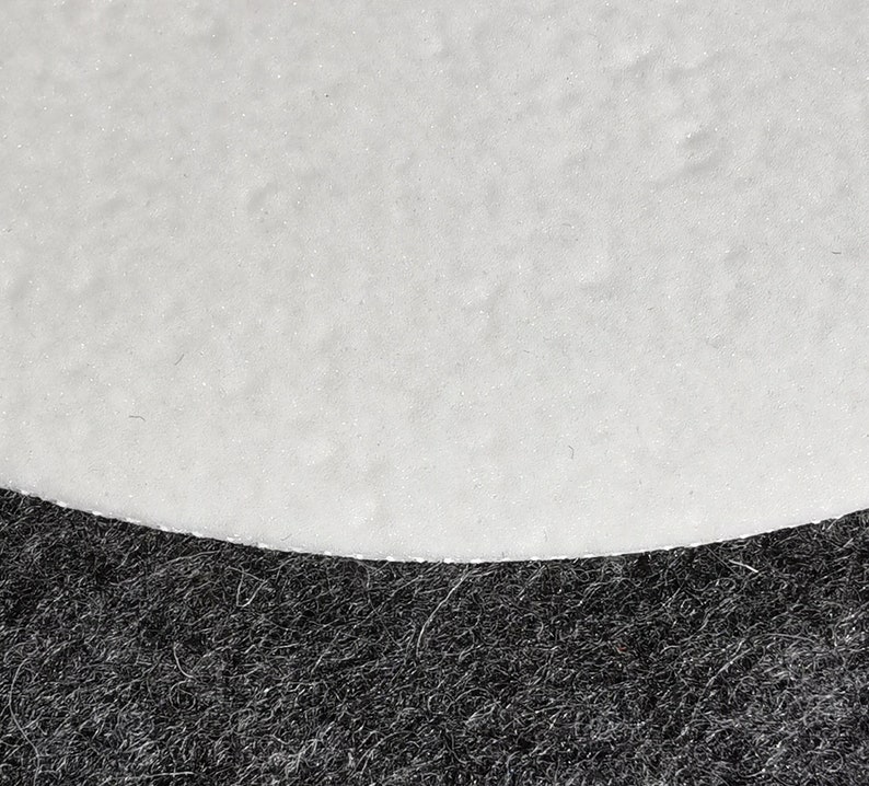 Sitzkissen/Platzset 35 cm rund, 100% Wollfilz, 5 mm dick Bild 10