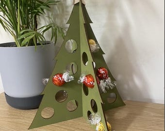 Calendario de adviento del árbol de Navidad