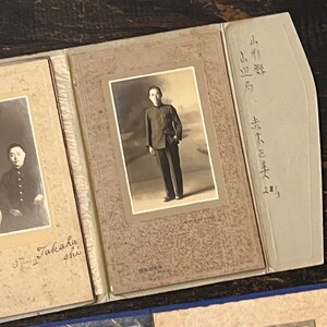 Colección de 4 fotografías antiguas en sepia montadas profesionalmente de Japón de principios del siglo XX imagen 6