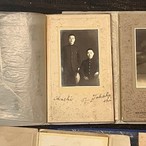 Collection of 4 Professional Mounted Antique Sepia Photographs From Japan circa early 20th century image 7