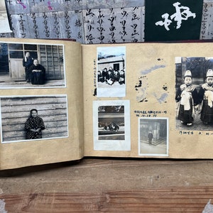 Vintage Japanese Photo Album 60+ Photographs From Japan, Nice Assorted Photo Album Mid Century Photos