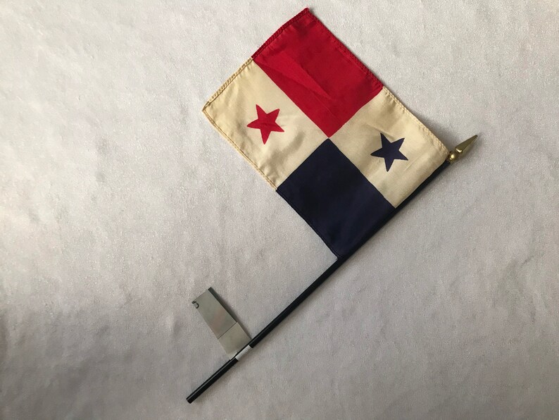Vintage panama Part of an Old United Nations Set of Flags 27cm  16cm