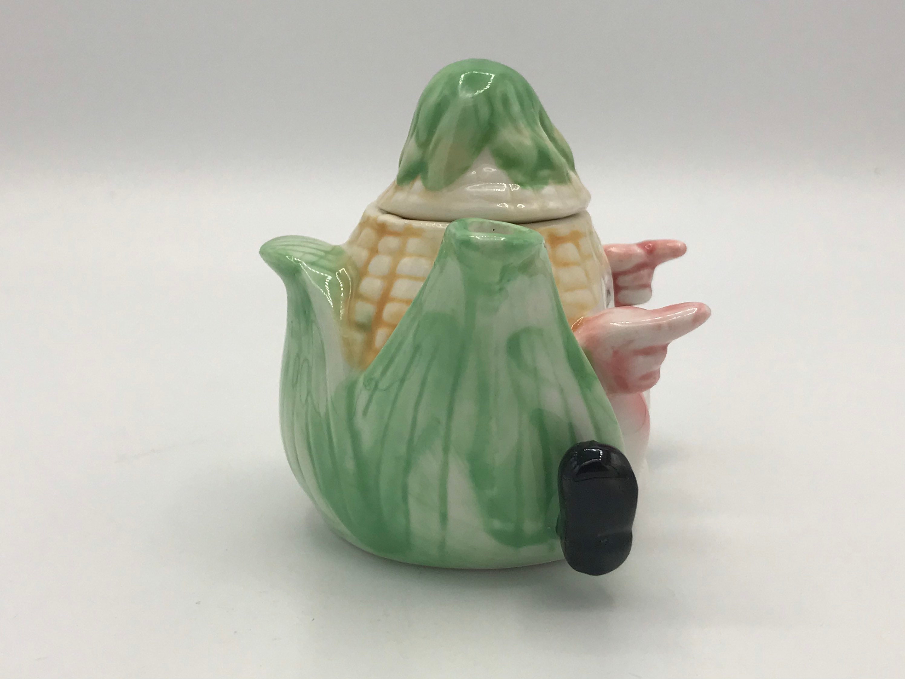 Small Novelty Corn on the Cob Teapot 11.4cm Long Decorative Etsy UK