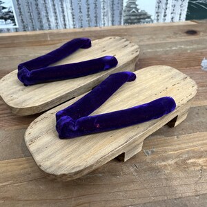 Japanese wooden deals platform shoes