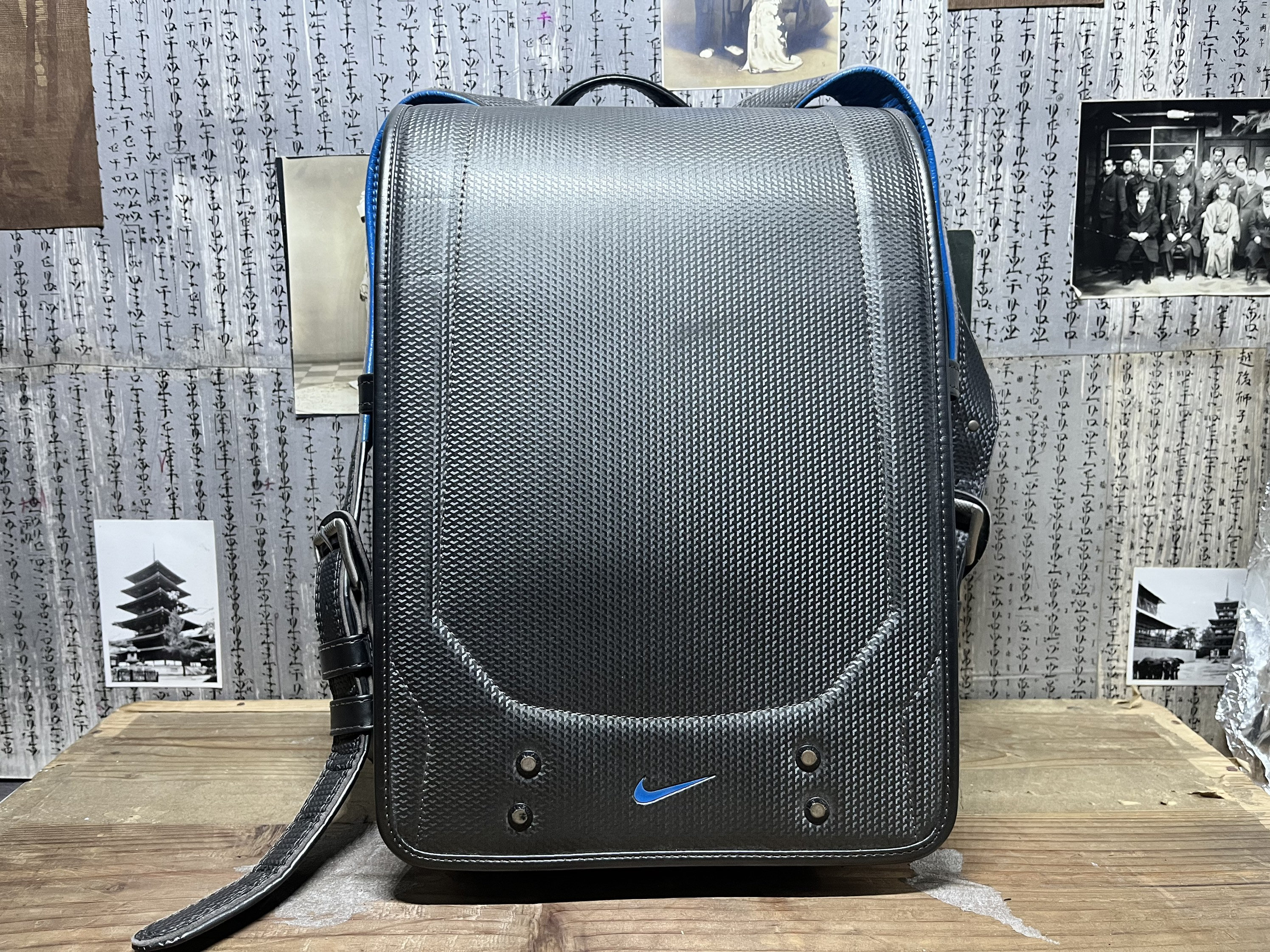 Randoseru Backpack Nike Gunmetal Grey Japanese Tight Stitch