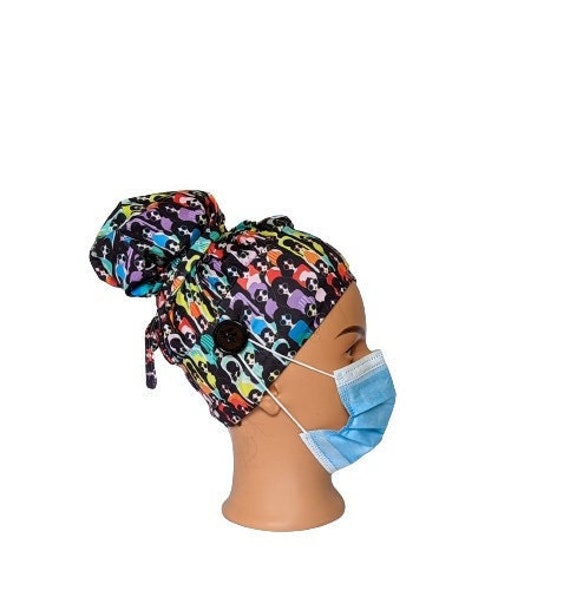 Scrub Cap Rainbow Surgical Cap for Long 