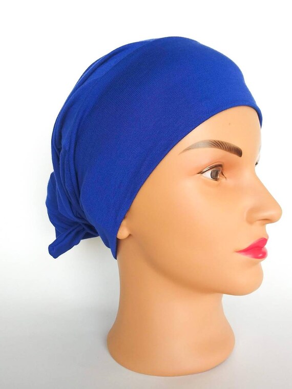 Stretchy Scrub Cap Royal Blue Surgical 