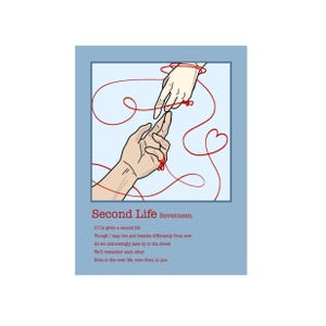 Seventeen Second Life Lyric Print - Kpop Postcard Wall Art