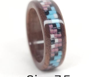 Size 7.5 Beaded Ring