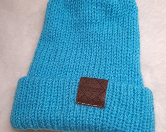 Light blue Knitted Beanie