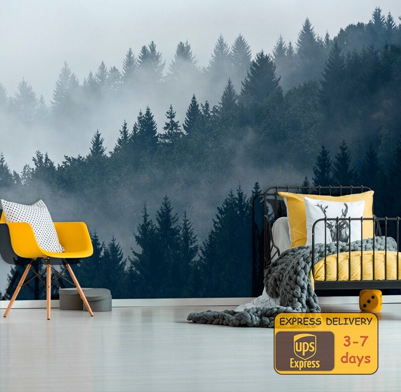 Mountain Wallpaper Peel and Stick Wallpaper Self Adhesive - Etsy