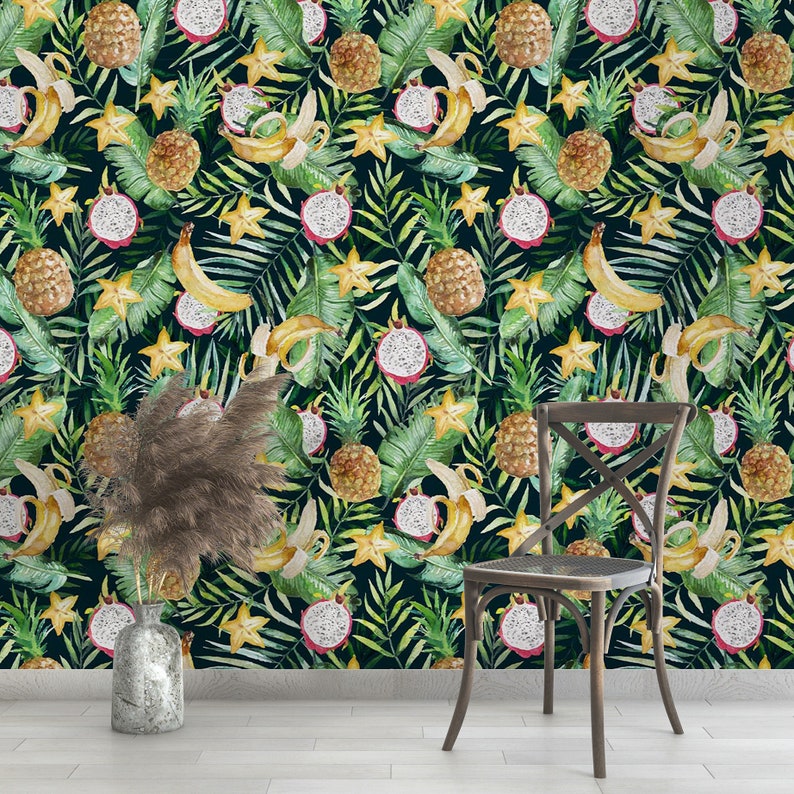 Fruit Wallpaper Peel and Stick Wallpaper Self Adhesive - Etsy