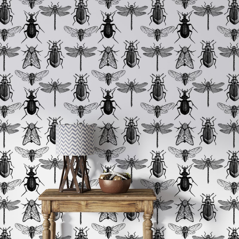 Insect Wallpaper - Etsy