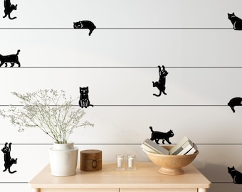 Cat wallpaper mural – Pet wall mural peel and stick – Large Peel and Stick wallpaper removable