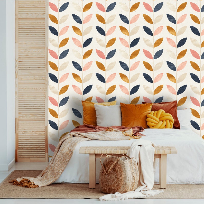 Geometric Wallpaper Peel and Stick Wallpaper Self Adhesive - Etsy