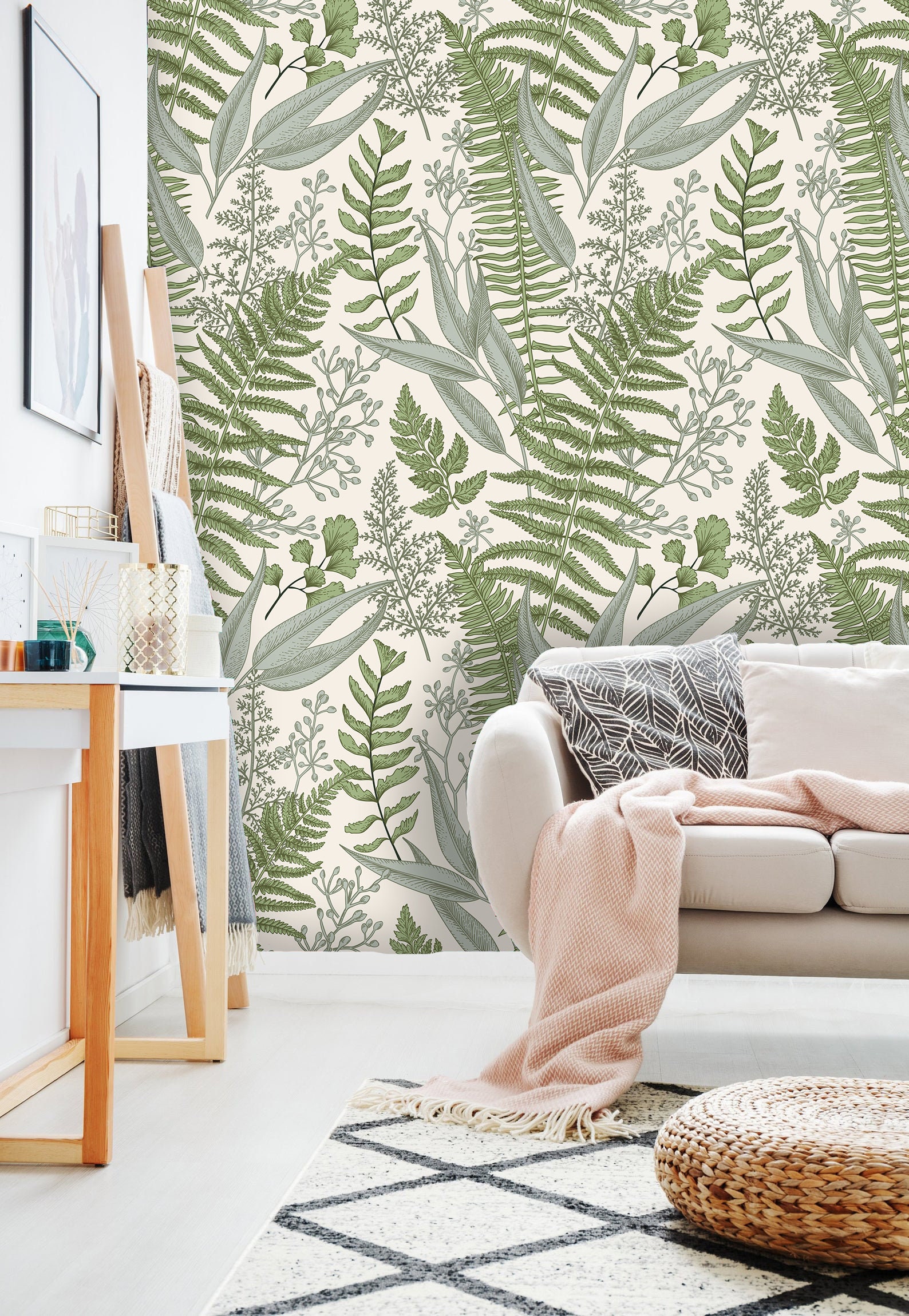 Tropical Wallpaper Peel and Stick Wallpaper Self Adhesive | Etsy