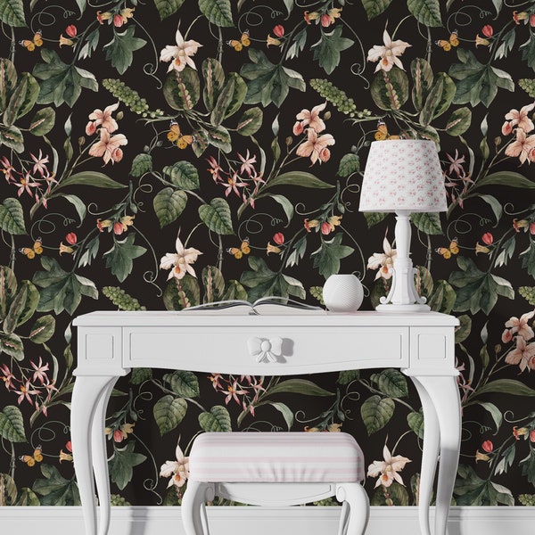 Jungle Wallpaper Etsy