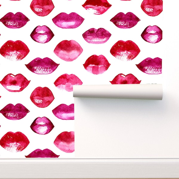 Stick and Peel Wallpaper Girl Etsy